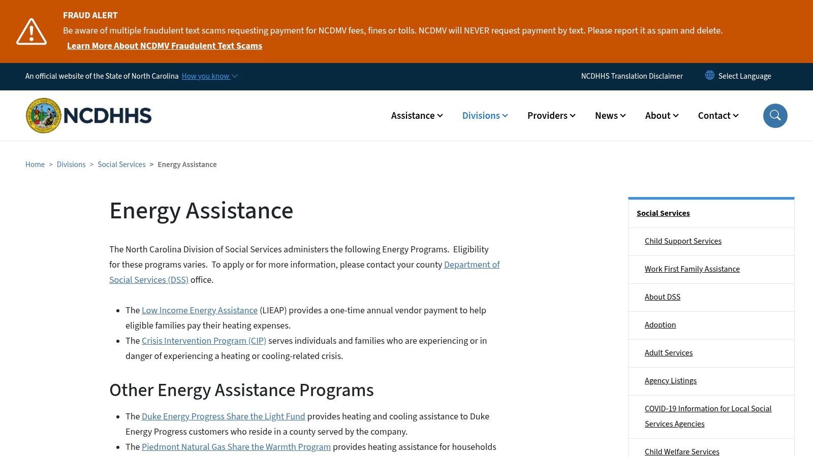 NC Heating and Air Repair and Replacement Program (HARRP)